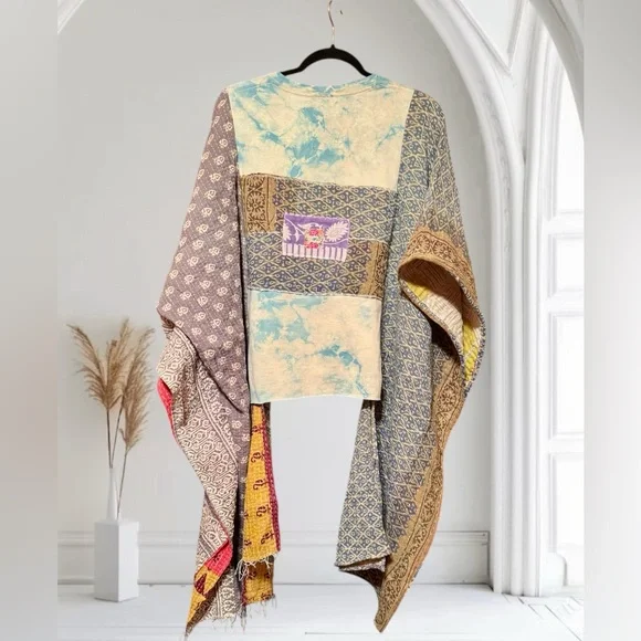 JOURNEY Granny D Originals Handmade Oversized Wearable Art Top - Picture 5 of 5